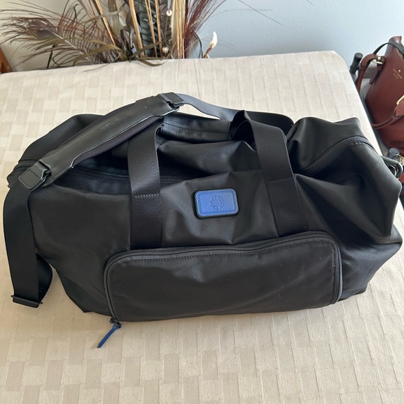 Tumi Nylon Alpha Double Expansion Travel Satchel - Picture 6 of 17